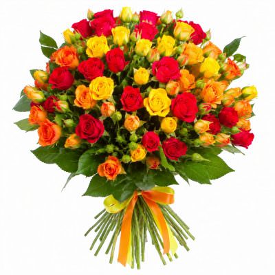 Розы Кустовые микс 4