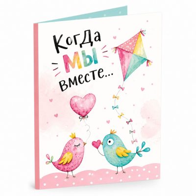 Открытка «Когда мы вместе...»